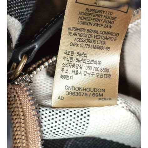 do burberry handbags have serial numbers|how to check burberry authenticity.